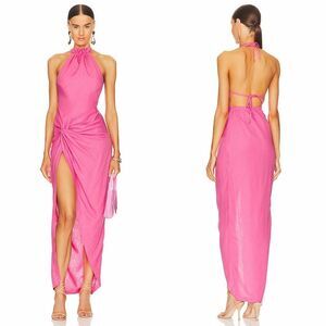 OW Collection Isla Dress in Pink Size Small $155